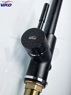 Смеситель для кухни Viko V-5024 Черный мрамор