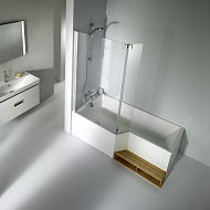Акриловая ванна Jacob Delafon Bain Douche Neo 170x90 L E6D002L-00 без гидромассажа