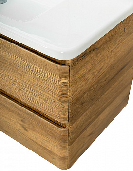 Тумба под раковину BelBagno 105 ALBANO-CER-1050-2C-SO-RR подвесная Rovere Rustico