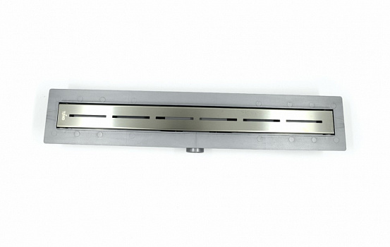 Дренажный канал Timo 60см с решеткой SINGLE GAP из нержавеющей стали Smart (SM-GG60-LS40(DRY))