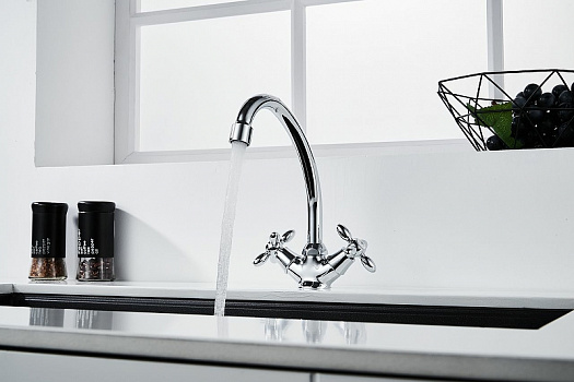 Смеситель для раковины Decoroom DR53012 Хром