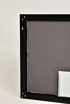 Зеркало Sintesi Armadio 100 SIN-SPEC-ARMADIO-black-100 с подсветкой Черное с сенсорным выключателем