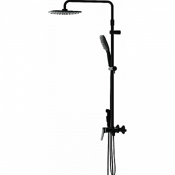 Душевая система Damixa Apollo DX220920300 Черная матовая