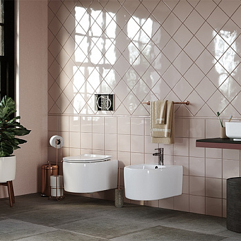 Биде Ceramica Nova Moments CN3004 подвесное Белое