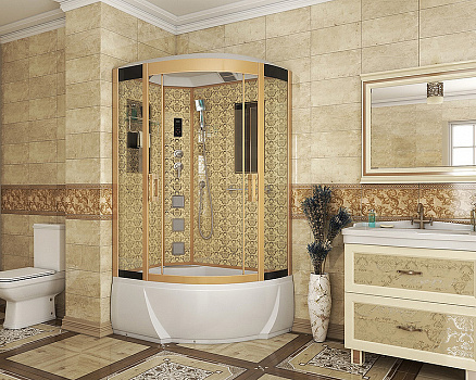 Душевая кабина Niagara Lux 120x80 NG-7712GL с гидромассажем