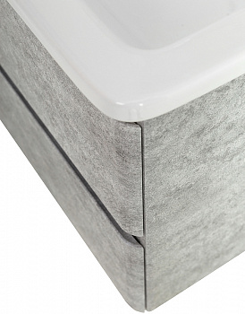 Тумба под раковину BelBagno 60 ALBANO-CER-600-2C-SO-CVG подвесная Cemento Verona Grigio