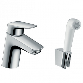 Смеситель для раковины Hansgrohe Logis 71290000 с гигиеническим душем Хром