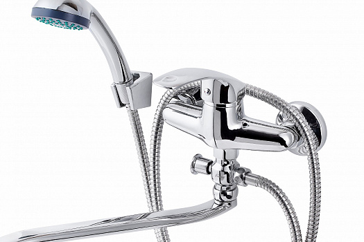 Смеситель для ванны с душем FAUZT FZs-614-125 тип См-ВУОРНШлА