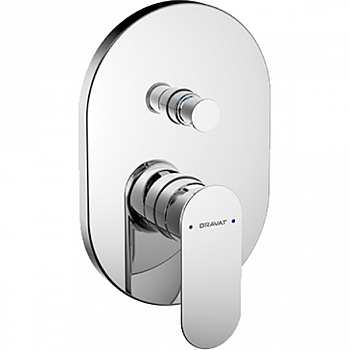 Смеситель для душа Bravat Gina PB865104CP-2-ENG Хром