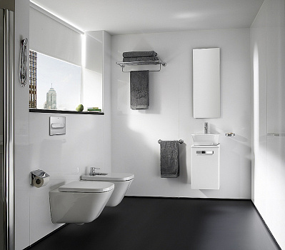 Унитаз Roca The Gap A34H47C000 подвесной с сиденьем Микролифт