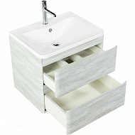 Тумба под раковину BelBagno 70 ALBANO-700-2C-SO-RVB подвесная Rovere Vintage Bianco
