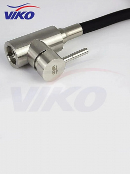 Смеситель для кухни Viko V-4428 Нержавеющая сталь Черный