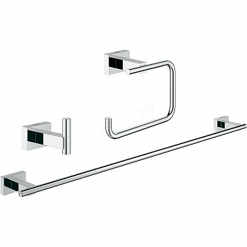 Набор аксессуаров для ванной Grohe Essentials Cube 40777001 Хром