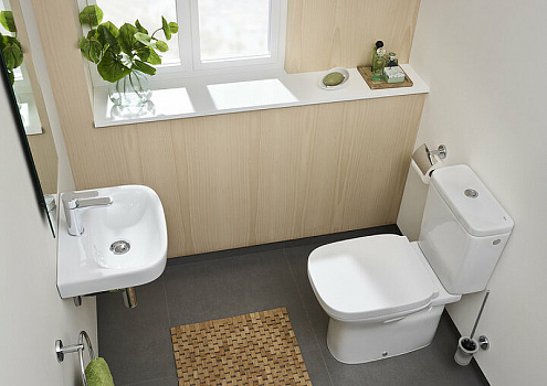 Унитаз компакт Roca Debba 34299700Y без бачка и сиденья