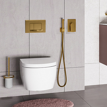 Смеситель для душа WasserKRAFT Aisch 5551 Золото матовое