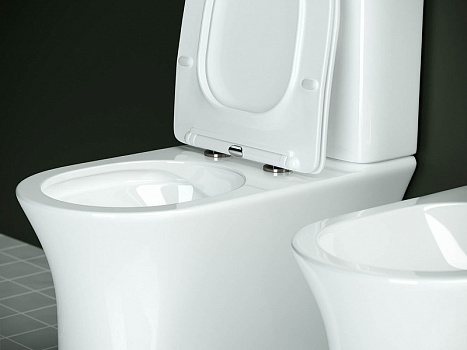 Унитаз компакт Ceramica Nova Star CN1904-B без бачка и с сиденьем Микролифт