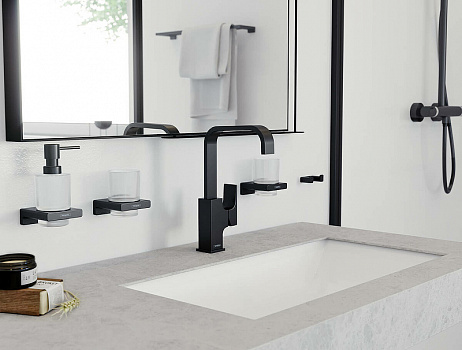 Смеситель для раковины Hansgrohe Metropol 32511670 Черный матовый