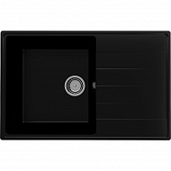 Кухонная мойка Ulgran Quartz Prima 780-07 Уголь
