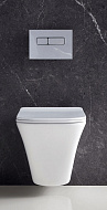 Унитаз BelBagno Marmi BB052CHR подвесной без сиденья