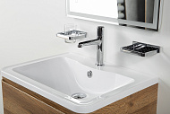 Тумба под раковину BelBagno 70 ALBANO-700-2C-SO-RR подвесная Rovere Rustico