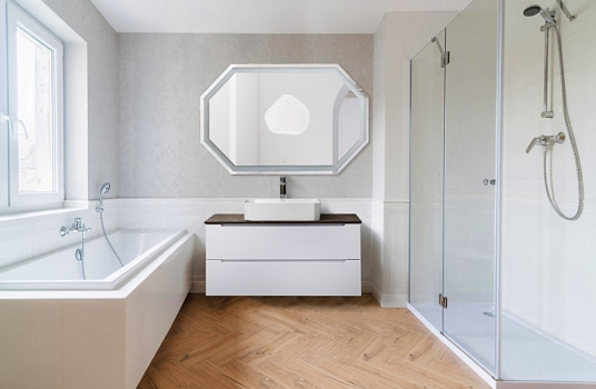 Зеркало BelBagno SPC-OTT 120 с сенсорным выключателем с подсветкой