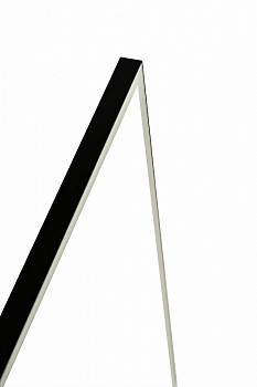 Зеркало Sintesi Armadio 100 SIN-SPEC-ARMADIO-black-100 с подсветкой Черное с сенсорным выключателем