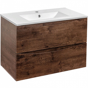 Тумба под раковину Vincea Mia 75 VMC-2MA750RW подвесная R.Wood