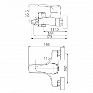 Комплект смесителей Paulmark Stuttgard St112006/311006 Хром