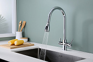 Смеситель для кухни Paulmark Lange La214212-CR Хром