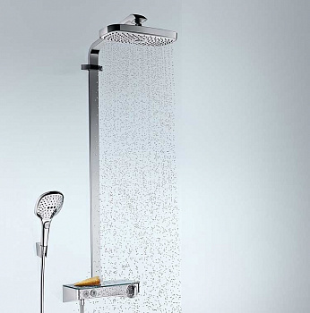Душевая система Hansgrohe Raindance Select E 27126000 с термостатом Хром