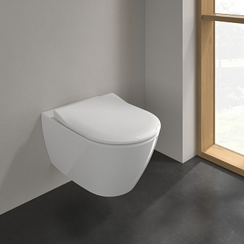 Унитаз Villeroy&Boch Subway 2.0 5614R201 подвесной с сиденьем Микролифт