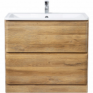 Тумба под раковину BelBagno 80 ALBANO-800-2C-PIA-RR Rovere Rustico