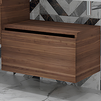Тумба Boheme Armadi Art Vallessi UNO-S 60 897-060-D подвесная Dark Oak