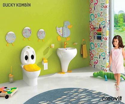 Мыльница Creavit Ducky BR20203Y Желтая