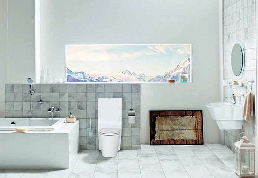 Унитаз компакт Creavit Amorf AF310.00100 Белый без бачка и сиденья