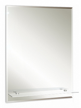 Зеркало SILVER MIRRORS 495*685 с полкой и фацетом Модерн-Люкс (00000012)