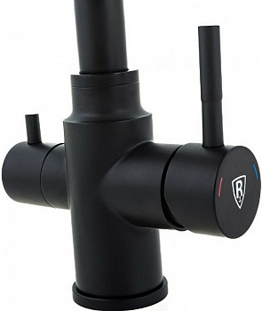 Смеситель для кухни Rush MS9035-33Black Черный