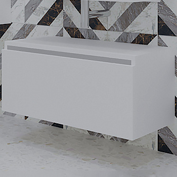 Тумба Boheme Armadi Art Vallessi UNO-S 100 897-100-W подвесная White