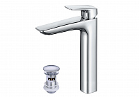 Смеситель для раковины 227 с донным клапаном AQUATEK AQ1005CR ВЕГА