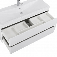 Тумба под раковину BelBagno 120 ALBANO-1200-2C-SO-BL подвесная Bianco Lucido