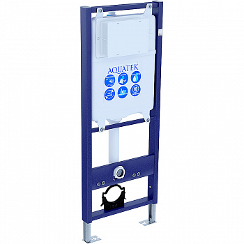 Инсталляция Aquatek Standart 41 INS-0000011 для унитаза без клавиши смыва