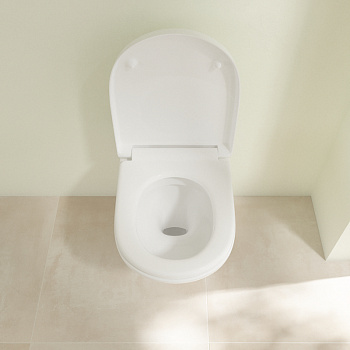 Унитаз Villeroy&Boch O.Novo 5660HR01 подвесной с сиденьем Микролифт