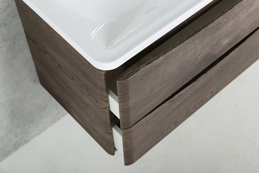 Тумба под раковину BelBagno ACQUA-900-2C-SO-RNG подвесная Robere Nature Grigio