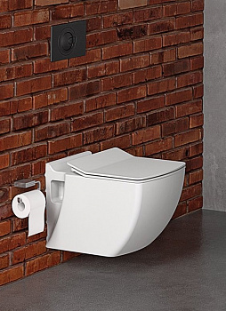 Унитаз биде Creavit Trend TP324-00CB00E-0000 подвесной Белый без сиденья