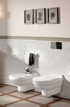Унитаз Villeroy&Boch Hommage 6661B0R1 подвесной без сиденья