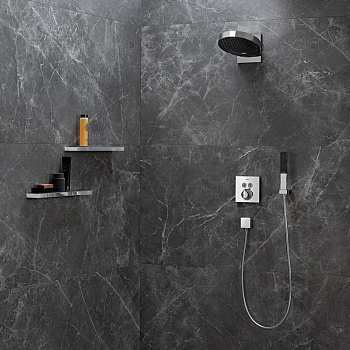 Душевой гарнитур Hansgrohe Rainfinity 26857000 Хром Черный