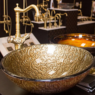 Смеситель для раковины Bronze de Luxe Royal 21973 Бронза