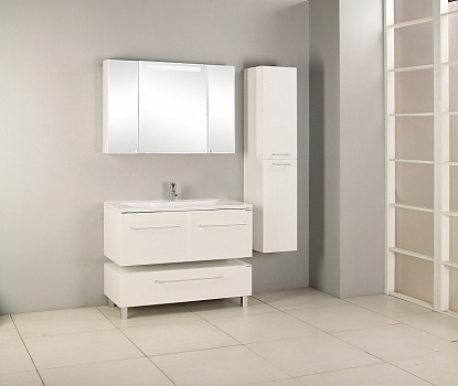 Тумба Aquaton Мадрид 100 М 1A127903MA010 Белая