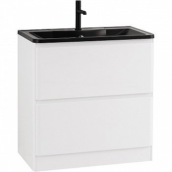 Тумба под раковину BelBagno 80 ALBANO-800-2C-PIA-BL Bianco Lucido