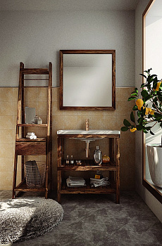 Тумба под раковину Creto Provence 85 9-1008W Wood